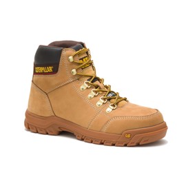 Cat Footwear Men's Outline Steel Toe Work Boot, Honey Reset, 11