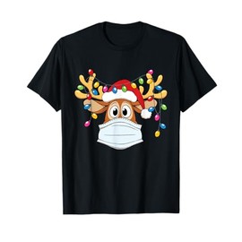 Christmas Reindeer Funny Xmas Men Women T-Shirt