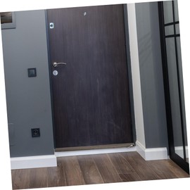 KICHOUSE 1Set Airtight Door Blocker Creative Soundproofing Blocker for Bedroom Windproof Draft Stopper with Chevron Pattern Design for Noise Reduction and Dust Prevention