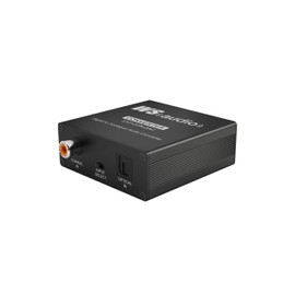 WyreStorm EXP-CON-DAC Black Audio Converter - Audio Converter (5V, 5W, 64mm, 64mm, 24mm, 86g)