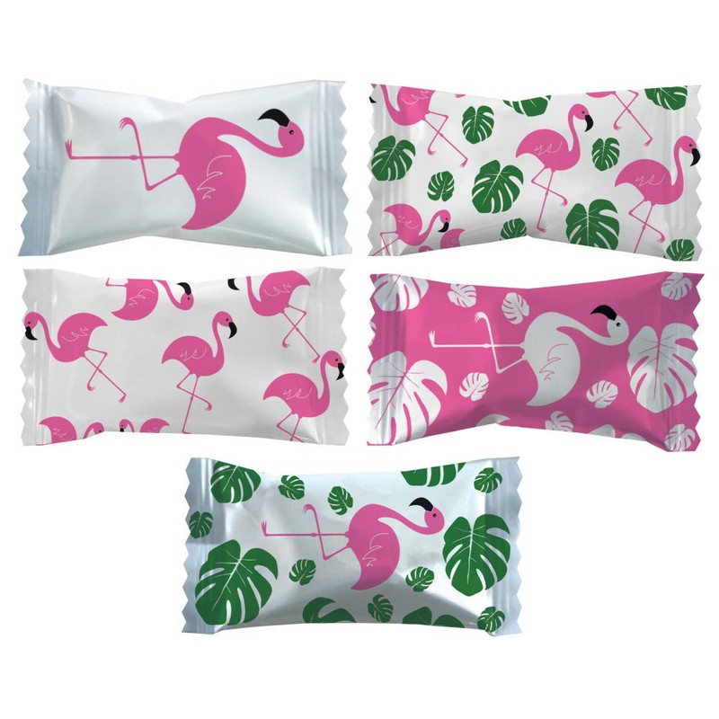 The Dreidel Company Flamingo Buttermints, Mint Candies, After Dinner Mints,