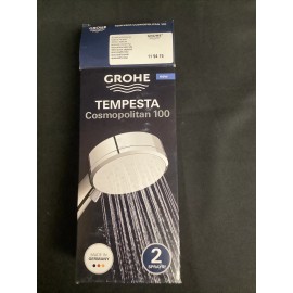 Grohe Handshower Tempesta Cosmo 100 Special Version Silver 2 Sprays 119415 P2
