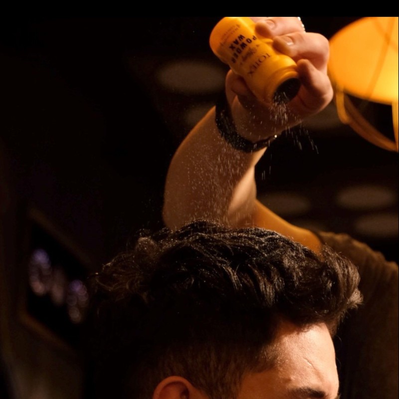 Totex Hair Styling Powder Wax & Styling Comb (Gold No1)