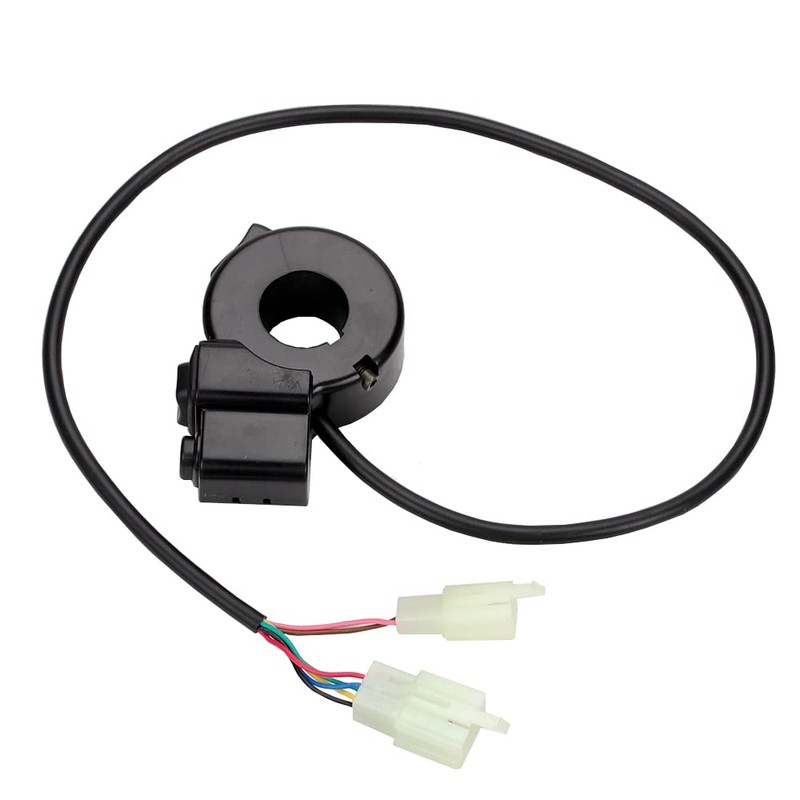 Handlebar Switch Universal Black 7/8"22MM Handlebar Switch Horn Electronic Turn