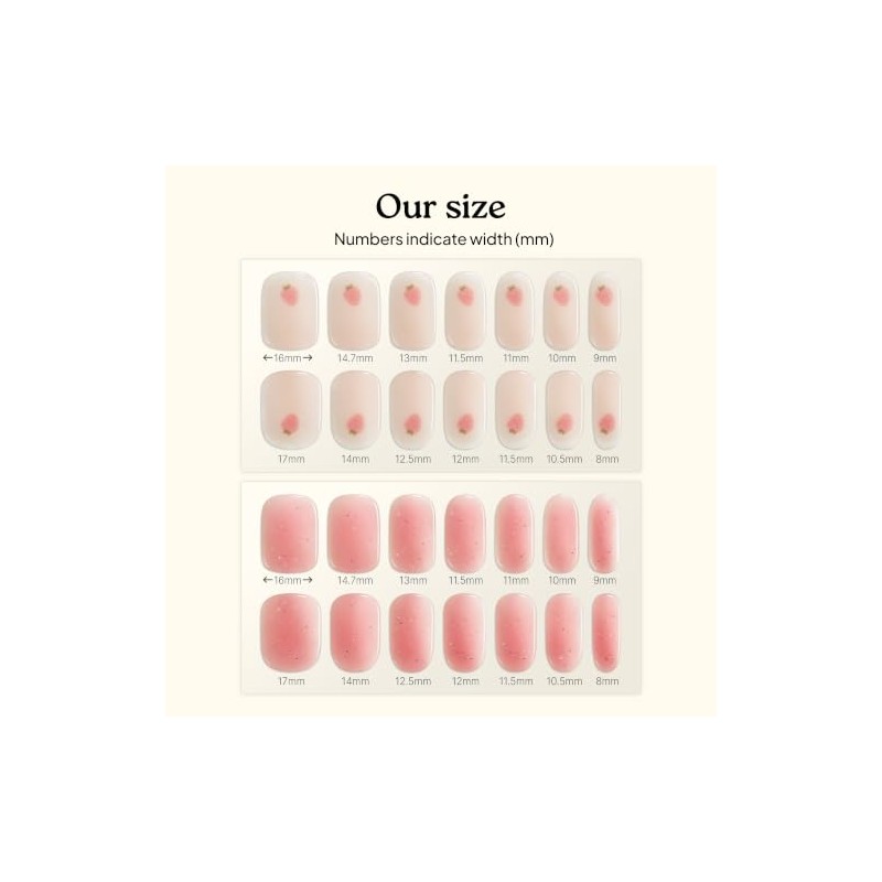Heyhae Tiras de Gel Semicurado para Uñas - Hey, You're
