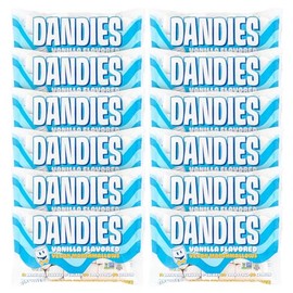 Dandies Vanilla Flavored Vegan Marshmallows, Non GMO, Gelatin Free, 10 Ounces (Pack Of 12)