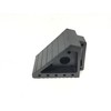 MAXXHAUL 70472 Solid Rubber Heavy Duty Black Wheel Chock 2-Pack,