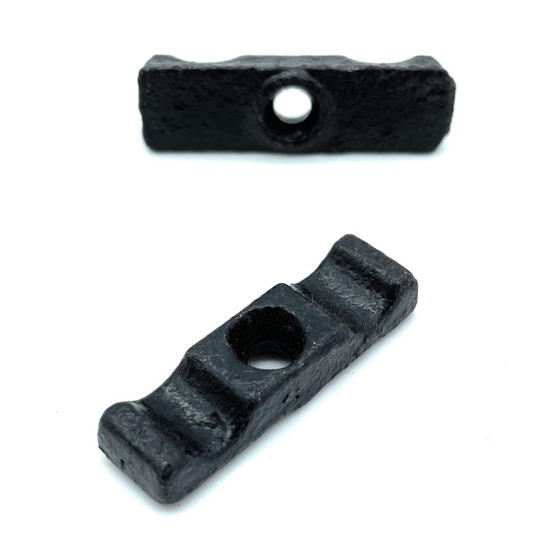 JAM2DAY Pack of 2 Black Turn Buttons/Catches With Screws For