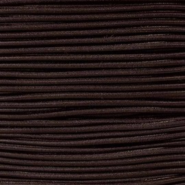 West Coast Paracord Bungee Elastic Nylon Shock Cord (1/8 Inch x 25 Feet, Dark Brown)