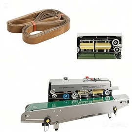 KR KITCHENRAKU 50pcs Band Sealer Belts for FR-770 Continuous Band Sealer,PTFE Teflon Tape for Automatic Horizontal Sealing Machine (750mm x 15mm x 0.2mm)