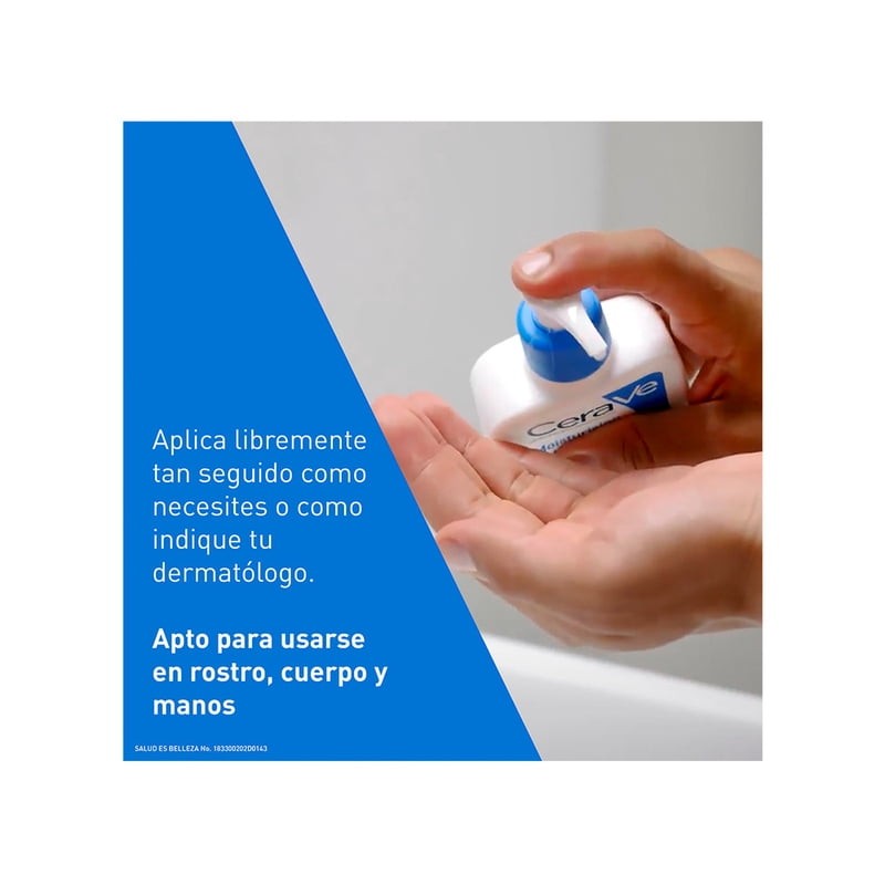 Loción Hidratante CeraVe para Rsotro y Cuerpo 236 ml