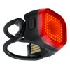 Knog LIGHT Blinder Mini Square Rear, Black
