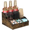Kssiaz Kssiaz Coffee Station Organizer for Countertop, Wood Coffee Bar