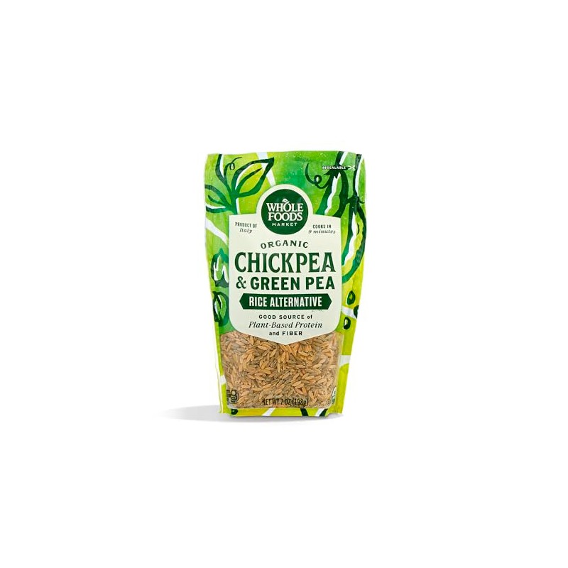Whole Foods Market Organic Chickpea & Green Pea Rice Alternative,