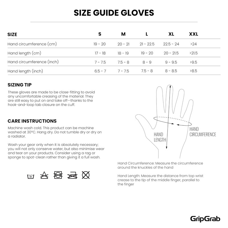 GripGrab Descent InsideGrip Full Finger Summer Mountain Bike Gloves with