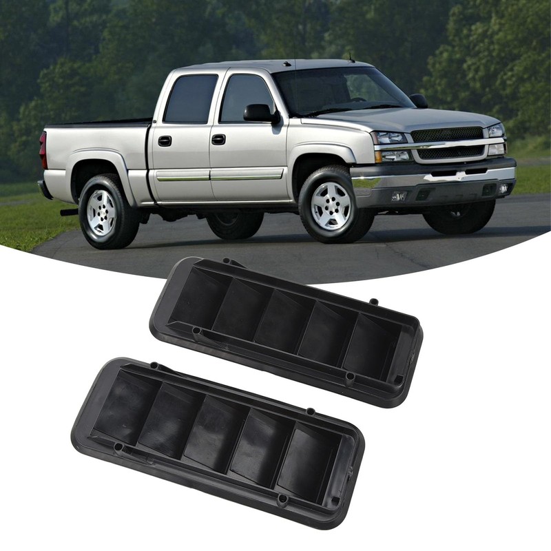 Air Vent Relief Grille,2pcs Back Panel Air Vent Relief Grille