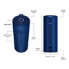 Ultimate Ears Boom 3 Portable Bluetooth Speaker, Lagoon Blue