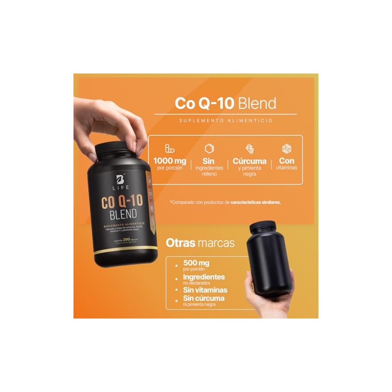 B Life Coenzima Q10 con 200 cápsulas