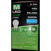 Maxlite 40w Equivalent LED 4 Daylight Bulbs 5000k Dimmable A19
