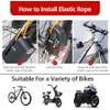 Alarm Disc Lock Set, Brake Lock, Anti-Theft Waterproof 110 dB
