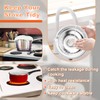 2*316048413(8") 2*316048414(6") Electric Stove Burner Drip Pans MP22YA Electric Range