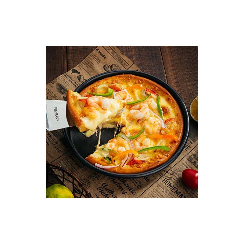 LaiYHe, 12" Pizza Pan Professional Premium Deep Dish Non-Stick Bakeware,