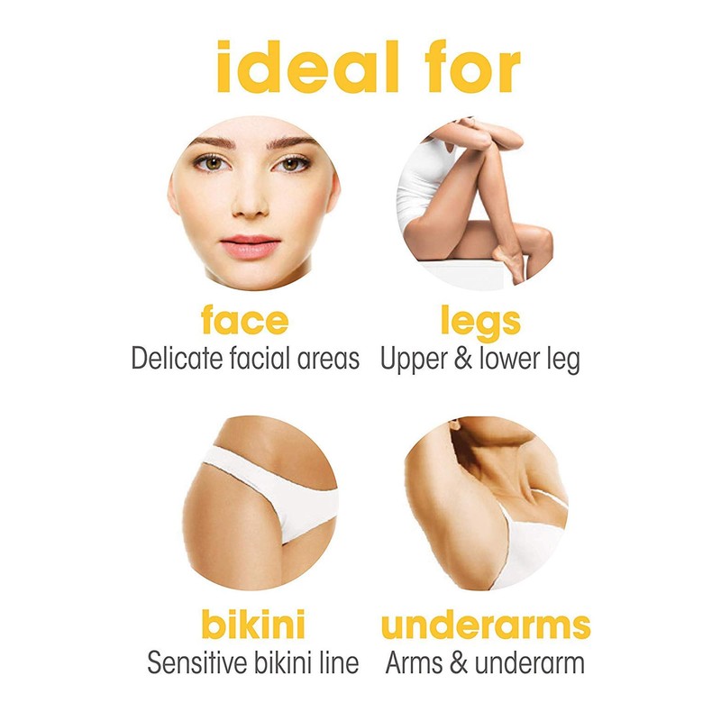Nad's 100% Natural Vegan Sugar Wax Kit, Hair Removal Sugar