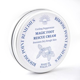 Foot Cream for Very Dry Feet Softens & Prevents Dry Rough Skin 100g Vegan Friendly | Cooling Peppermint Foot Rescue Cream Intensive Cracked Skin Treatment for Feet Professional Cracked Heel Repair