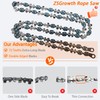 56 Inch High Limb Rope Saw, Hand Chainsaw with 72