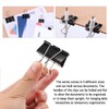 Binder Clips Assorted Sizes - Office Supplies - Bulldog Clips,