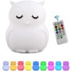 Tianhaixing Animal-Shaped Big Night Light for Children/Adults, Rechargeable LED Soft