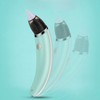 Electric Baby Nasal Aspirator Silicone Green Powerful Infant Booger Suction