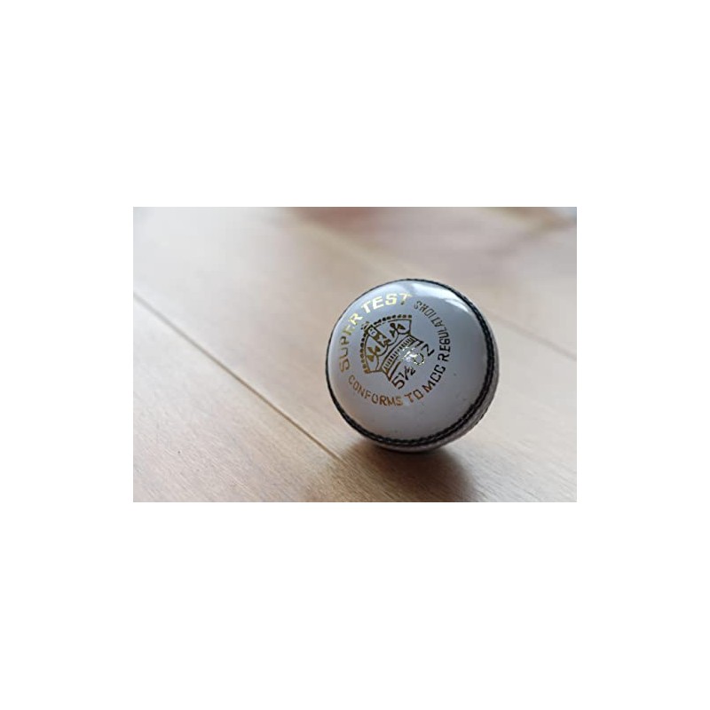 Cricket Ball - White Leather Match Quality (Adult Men's)