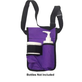 Therapist's Choice® Dual Massage Bottle Holster (Bottle Not Included) (Purple)