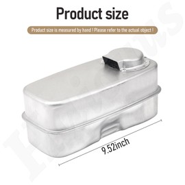 751-0616B 951-0616B Twin Inlet Exhaust Muffler for MTD Cub Cadet GT1222 RZT22 RZT50 RZT54 LT1018 LT1022 LT1024 54KW VT 1170 1180 1212 1800 364 Replace 951-0616 751-0616