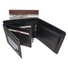 Mala Leather Origin Mens Compact Wallet RFID 129-5 (Black)
