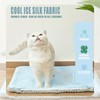 Cat Cooling Mat, Reversible Ice Pad for Small Animal and