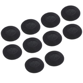 QUARKZMAN Replacement Foam Eartips Eartips Caps 3.5mm Earbud Eartips Black Pack of 20