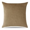 Artscope Luxury Velvet Cushion Covers Decorative Square Pillowcases Soft Solid