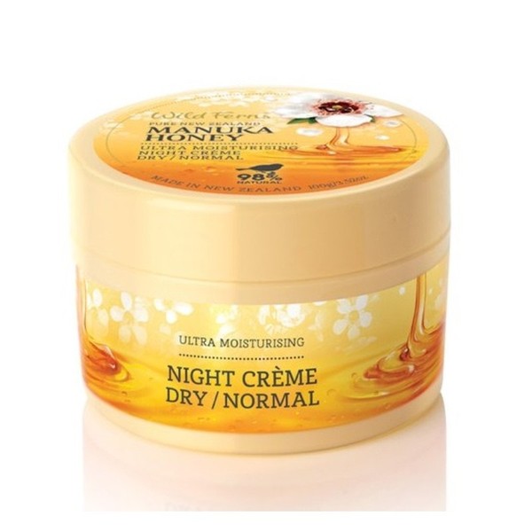 Wild Ferns Manuka Honey Ultra Enriching Night Creme - Dry to Normal 100ml