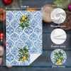 Nipil Chinoiserie Lemon Kitchen Hand Towels Decorative Set of 2