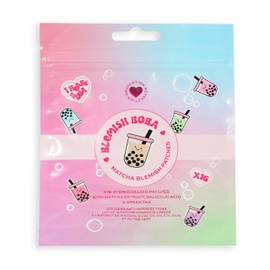 I Heart Revolution Bubble Tea Salicylic Blemish, Patches, Small & Mighty With Salicylic Acid & Green Tea To Soothe Skin, Vegan & Cruelty-Free