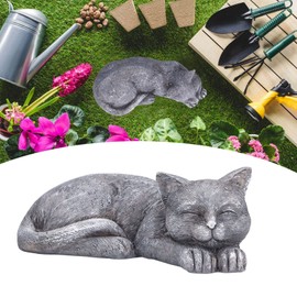 Yitre Animal Grave Markers, Cat Dog Engraving Animal Memorial Headstone for Lawn for Garden