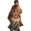 FADEDA Shepherd with Bagpipe/Height: 11 cm/Hand-Painted/Detailed Nativity Scene Figures -