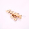 Rhinestone Flamingo Hair Clips Glitter Crystal Flamingo Friendly Alligator Metal