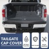 PIT66 Tailgate Molding Cap Protector Top Cover, Compatible with Ford