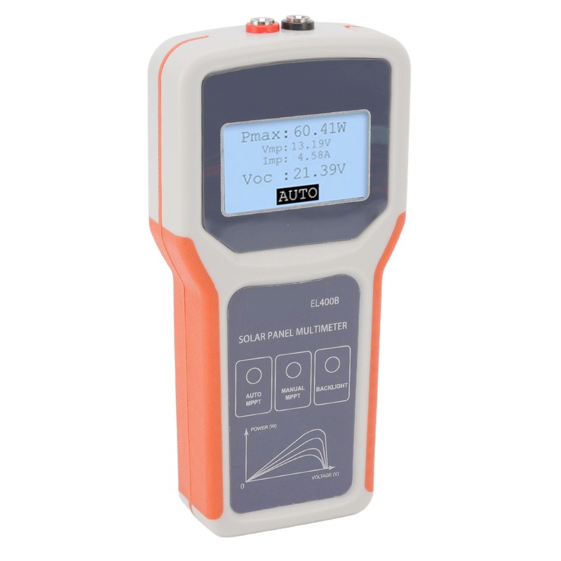 Upgraded LCD Solar Panel Multimeter Multifunctional LCD Solar PV Panel