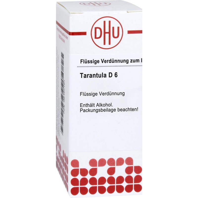 DHU Tarantula D6 Dilution, 20 ml Solution