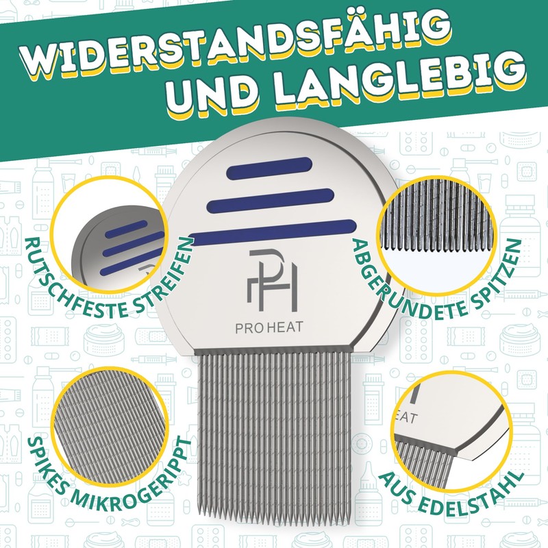 Professional Lice and Nit Needle Lice Comb for Kids Nits