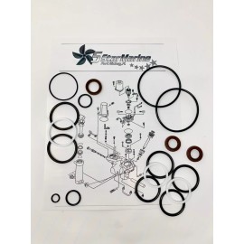 Five Star Marine Rebuild Kit For Yamaha outboard 60 70 75 85 90HP trim tilt unit 6H1-12 6H1-15